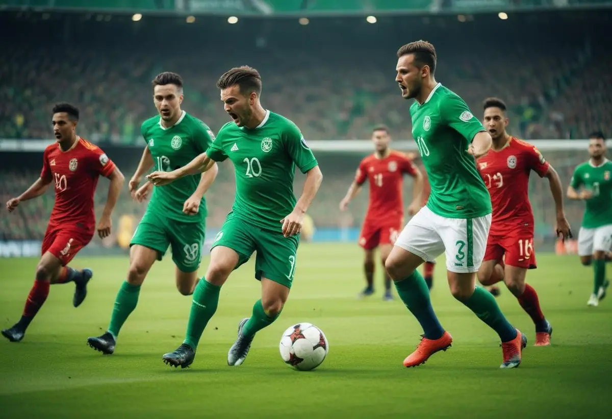 Bayern mot Augsburg illustration