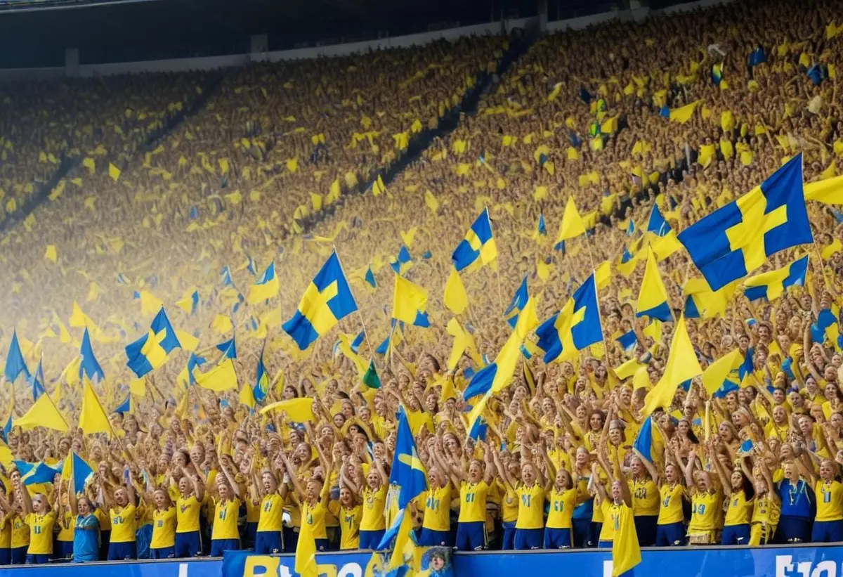 Sveriges damlandslag i fotboll illustration