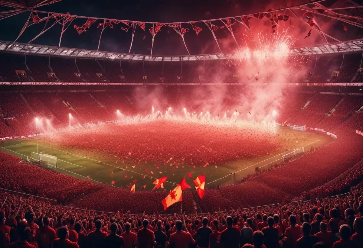 Följ med Wales herrlandslag i fotboll mot framgång! illustration